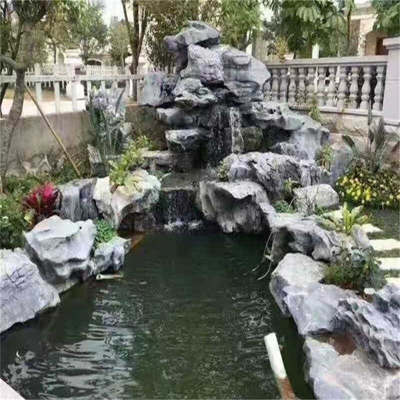 安阳庭院鱼池改造过滤